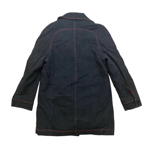 ESCADA Vintage Double-Breasted Women's Size 36 Denim Coat Jacket Made in Germany - Picture 3 of 9